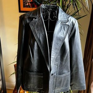 Alfani Leather Jacket